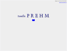 Tablet Screenshot of prehm.de